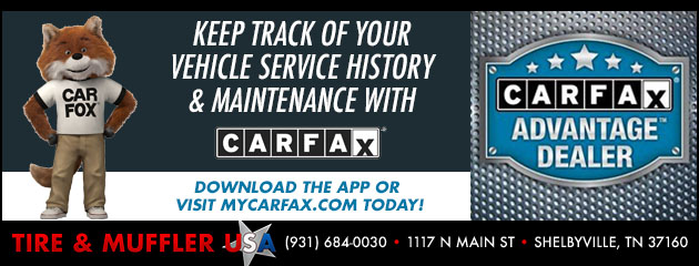 Keep Track of Your Vehicle Service History & Maintenance with CarFax!